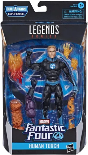 Vista 9 de Serie Marvel Legends Fantastic Four - Figura de acción coleccionable de 6 pulgadas de Doctor Doom, diseño premium, 4 accesorios, 1 pieza