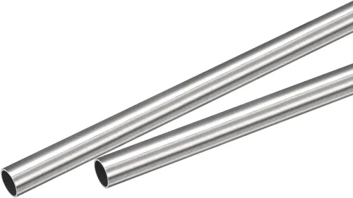 Vista 41 de uxcell Tubo capilar del acero inoxidable 304, tubería gruesa del metal de la longitud de la pared de 820.2 ft m del OD 18.0 ft m x 0.7 ft m