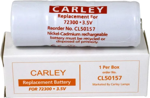 Vista 5 de Carley Lamps 3 72300 Reemplazo para baterías Welch Allyn 72300 3.5V