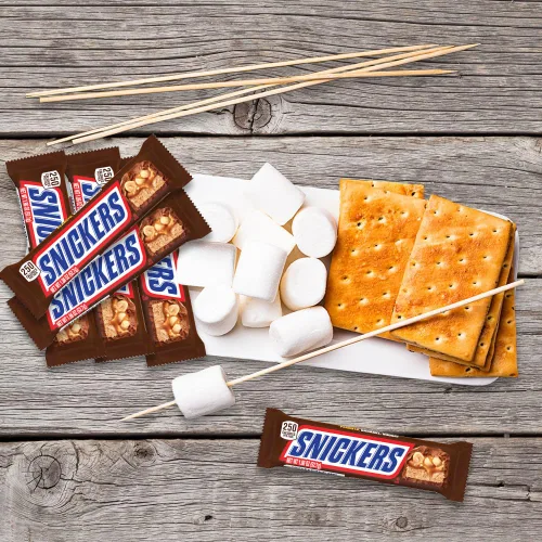 Vista 7 de Barras de caramelo y chocolate tamaño grande Snickers