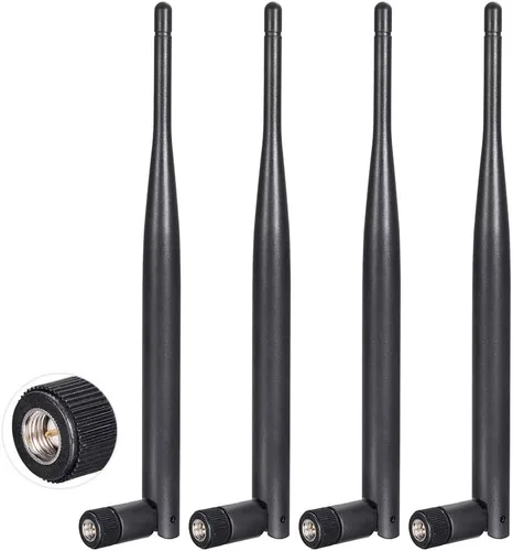 Vista 10 de Bingfu 4G LTE Cellular 6dBi SMA - Antena macho (paquete de 2) compatible con Spypoint Flex-S Dark Flex-Plus Flex-M G-36 Flex Dual-Sim Cell-Link