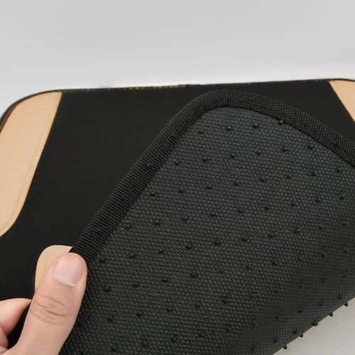 Vista 6 de CAR PASS - Juego de tapetes impermeables universales para vehículo, SUV, camioneta, sedán o camión, juego de 4 tapetes y refuerzo para talón, beige