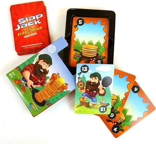 Vista 5 de Continuum Games Slap Jack Flap Jacks - Juego de cartas para niños a partir de 4 años