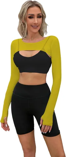 Vista 7 de Chal refrescante con mangas para protección solar, camisetas para mujer para golf, equitación, conducción