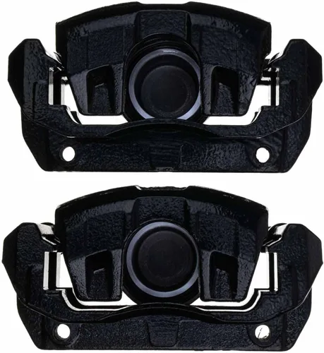 Vista 2 de Power Stop S2584BLK Par de pinzas de alta temperatura con recubrimiento en polvo negro