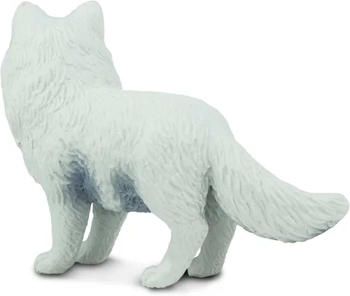Vista 7 de Safari Ltd. Arctic Fox Figurine – Figura detallada de plástico de 3.25 pulgadas – Divertido juguete educativo para niños, niñas y niños a partir
