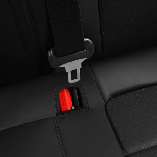 Vista 9 de Funda de asiento para modelo 3 2017 2018 2019 2020 2021 2022 2023, funda de asiento personalizada para Tesla Model 3, compatible con bolsa de aire
