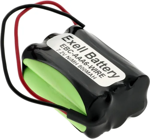 Vista 4 de Exell 7.2V 800mAh NIMH con cables para 1:18 RC Car Racing HPI RS4 Micro Cars