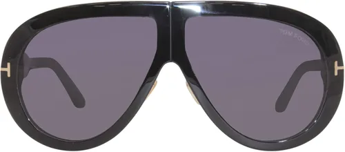 Vista 2 de Tom Ford TROY FT 0836 Gafas de sol unisex color negrogris brillante 6110140