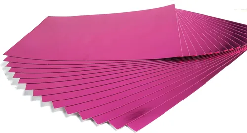 Vista 17 de TGXRZX Papel de cartulina negro metálico, tamaño 8" x 11" (250gsm), 15 piezas, tablero de lámina dorada con acabado espejo para manualidades