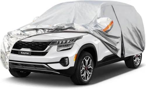 Vista 12 de Kayme Funda para Automóvil SUV de 6 Capas Ajuste Personalizado para Acura MDX (2001-2025) Impermeable Todo Clima para Automóviles, Cubierta Completa