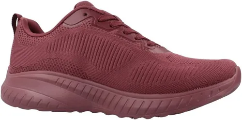 Vista 5 de BOBS de Skechers - mocasines sin agujetas y a la moda para mujer, de felpa, pantuflas/mocasines Plum Engineered Knit