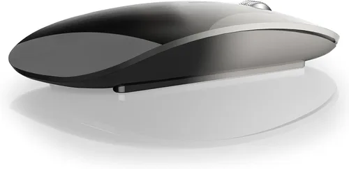 Vista 8 de TENMOS M18 Mouse Bluetooth, mouse inalámbrico recargable USB C, mouse silencioso de triple modo (Bluetooth dual+USB) para computadora, portátil