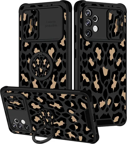 Vista 159 de Funda 2 en 1 para Samsung Galaxy S23 Ultra Flamingo para mujeres y niñas, diseño femenino de flamencos con cubierta deslizante para cámara y soporte
