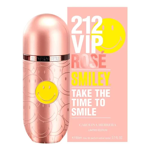 Vista 2 de Carolina Herrera 212 VIP Rose Smiley EDP Spray Mujeres 2.7 oz