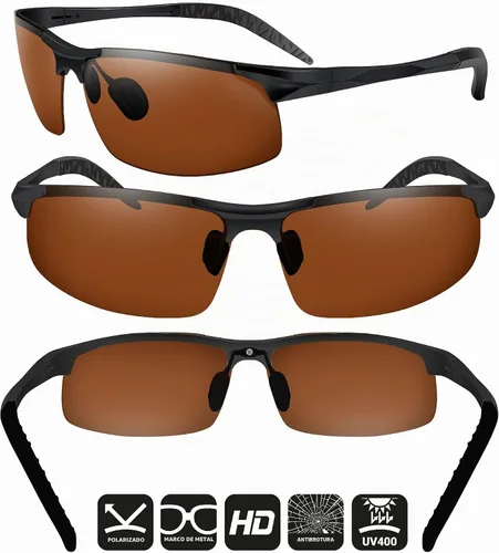Vista 4 de BLUPOND Day/Night Driving Glasses For Men/Women - HD Yellow Vision for Maximum Clarity - Knight Visor