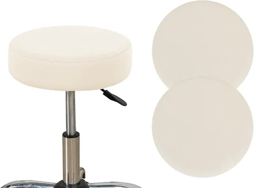 Vista 57 de HAOYONG Juego de 2 fundas redondas para taburetes de bar, impermeables, de poliuretano, fundas elásticas para taburetes de bar, fundas para sillas
