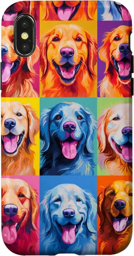 Vista 5 de Carcasa para iPhone 16 Golden Retriever Dog Owner