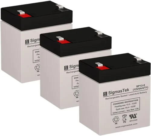 Vista 9 de SigmasTek Leoch Battery DJW12-4.5 - Batería de repuesto - Terminal F1 de 12 voltios 5 AH (2 unidades)
