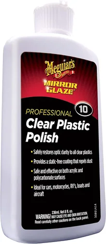 Vista 2 de Meguiar's #10 pulidor para plástico transparente y paños de microfibra, Pulido