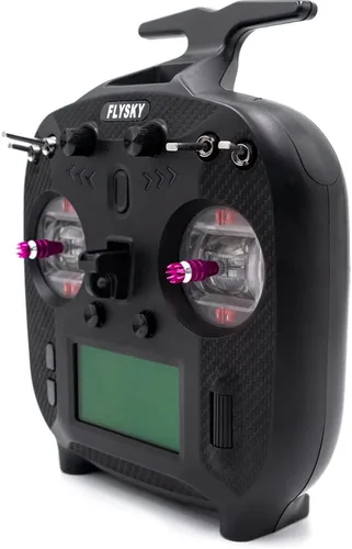 Vista 3 de Flysky FS-ST8 2.4GHz 8-10CH 3.0 Radio RC Transmisor Controlador FS-SR8 Receptor para RC Drone Quadcopter Car Boat Robot (FS-ST8 versión mejorada)