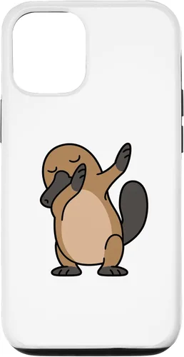Vista 26 de iPhone 16 Dabbing Platypus Dab Dance Pose Animal Case