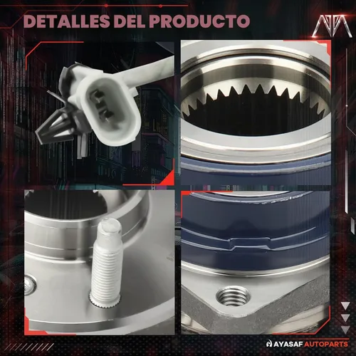 Vista 4 de 513121 Conjunto de cojinete de cubo de rueda delantera para Chevy Impala/Venture/Monte Carlo, para Buick Century/Rendezvous/Terraza, para Cadillac 1