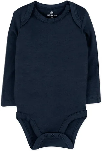 Vista 2 de HonestBaby baby-boys Organic Cotton Long Sleeve Bodysuits Multipack