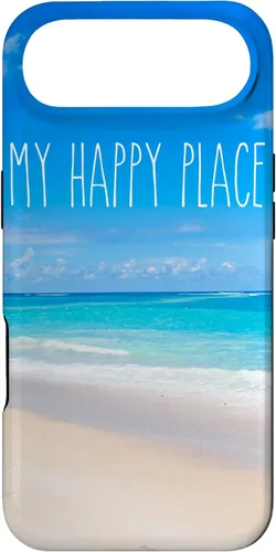 Vista 27 de Rae Inspired Dun My Happy Place Summer Vacay Ocean Beach Day Case for iPhone 17
