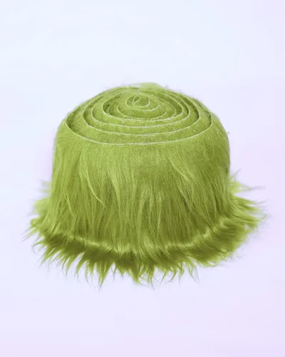Vista 46 de Tela de pelo sintético lanudo y esponjoso, tira precortada para manualidades, gnomos, pompones, elfos enanos, decoración de invierno, bricolaje