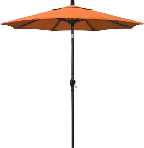 Vista 28 de California Umbrella 7.5' paraguas redondo de aluminio del mercado, elevación de la manivela