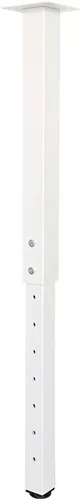 Vista 11 de QLLY Patas de mesa cuadradas ajustables, 24-40 pulgadas, 24-40 pulgadas, patas de mesa personalizadas para oficina en casa, juego de patas para Negro