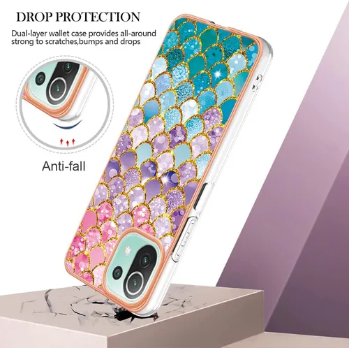 Vista 1012 de Funda compatible con Nothing Phone 1, compatible con Nothing Phone One A063 para teléfono móvil TPU funda FLP