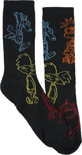 Vista 6 de Nickelodeon Rugrats - Juego de calcetines tipo bóxer y ropa interior para hombre, Rugrats, Hey Arnold, Ren y Stimpy