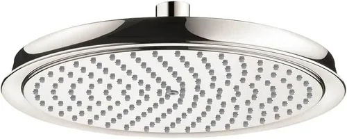 Vista 7 de Hansgrohe Raindance S 04927340 - Cabezal de ducha moderno de 9 pulgadas, 1 pulverizador en cromo negro cepillado