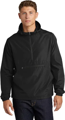 Vista 2 de Sorority Letters Shop Beta Theta Pi Windbreaker - Chaqueta Anorak Pullover - Cremallera de cuarto