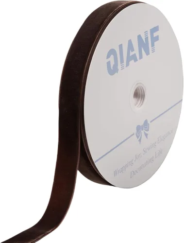 Vista 35 de QIANF Cinta de terciopelo, carrete de 1 1/2 pulgadas por 25 yardas (rojo)