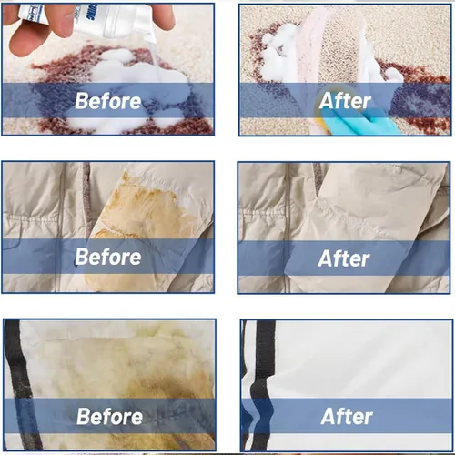 Vista 5 de Limpiador de espuma seca, limpiador de espuma seca, descontaminación, detergente de limpieza rápida, limpiador de espuma súper mágico para eliminar