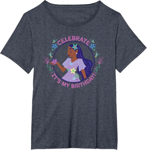 Vista 53 de Disney Encanto Isabela Madrigal It's My Birthday - Camiseta, Negro