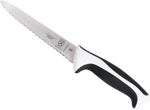 Vista 37 de Mercer Culinary Mercer Cutlery Millennia - Cuchillo de chef de 8 pulgadas, codificado por colores, juego de cuchillos de 4 piezas, alto carbono