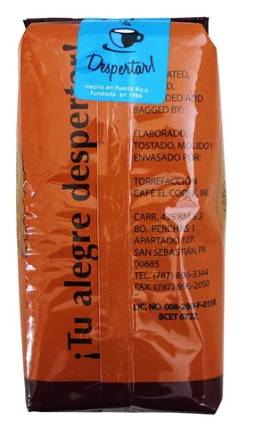 Vista 2 de Cafe D'Aqui - Café de Puerto Rico (14 oz) - Café Puertorriqueño