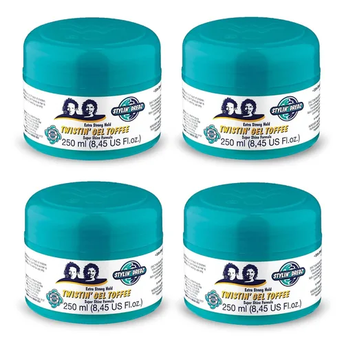 Vista 8 de Stylin Dredz Gel Twisiting Extra Strong Hold Toffee Super Shine Formula Single