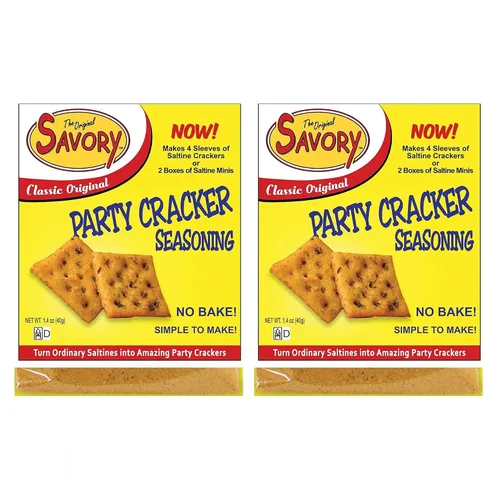 Vista 9 de Condimento salado Savory Saltine, 1.4 onzas, eneldo de jardín, 1 paquete