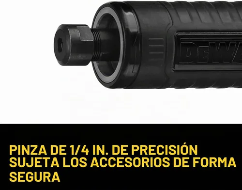 Vista 5 de DEWALT Esmerilador, con cable, 1-1/2 pulgadas, 4.2 amperios, 25,000 RPM, capacidad AC/DC (DWE4887)