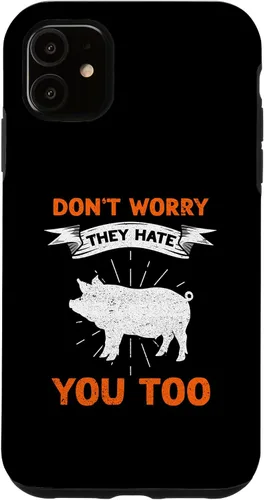 Vista 5 de iPhone 15 Pot Belly Pig Owner Pot Belly Pig Harness Pig Mama Case