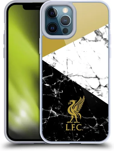 Vista 105 de Oficial LIVERPOOL Football Club 2017/18 Mármol Soft Gel Case para iPhone de Apple 7 Plus/8 PLUS Escudo negro.