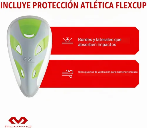 Vista 4 de Bóxer juvenil McDavid con FlexCup