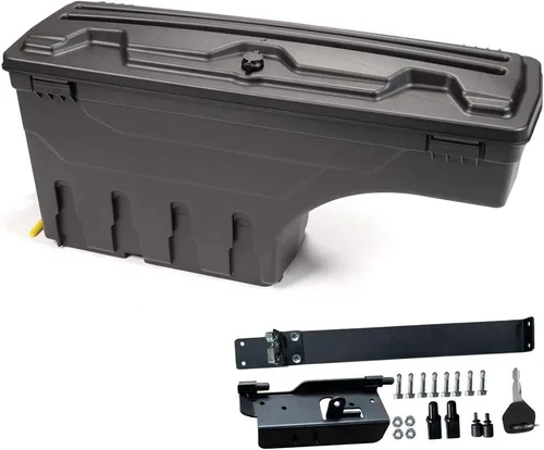 Vista 26 de GRAND ORANGE Caja de herramientas con cerradura para caja de almacenamiento de caja de camiones