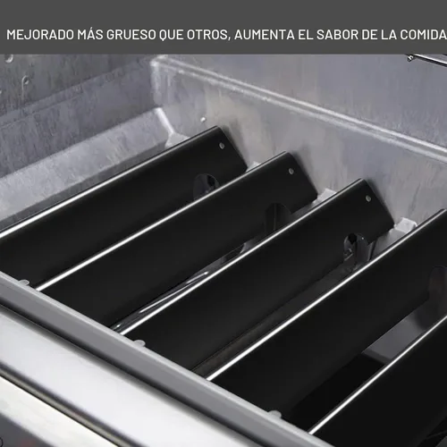Vista 3 de Genesis II - Barras aromatizantes para Weber Genesis II Piezas de parrilla GS4 66032 66795 Barras de sabor Weber Genesis II 300 Series ii E-310 ii