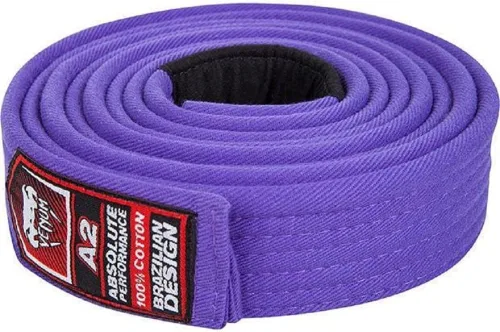 Vista 2 de Venum Cinturón BJJ Negro